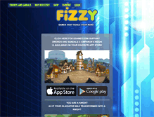 Tablet Screenshot of fizzy.com